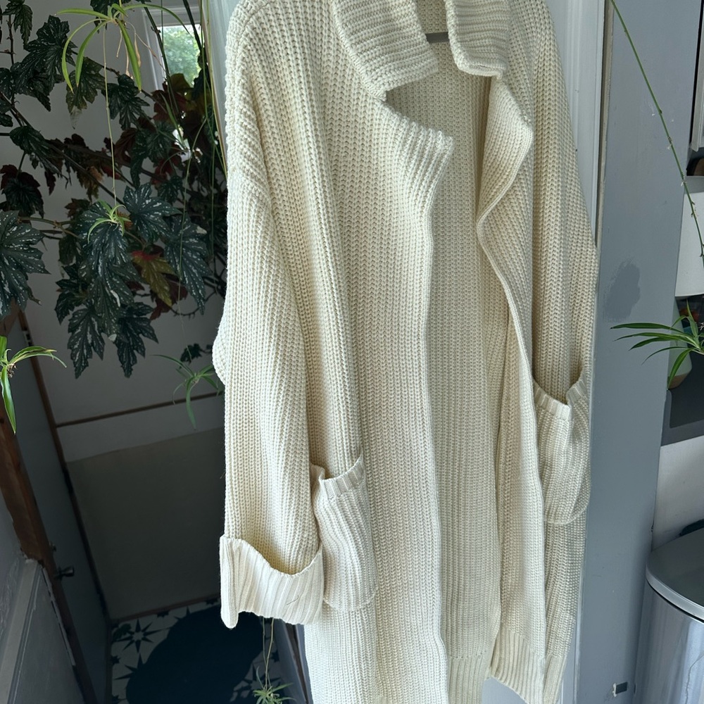 Cozy Cream Knit Cardigan